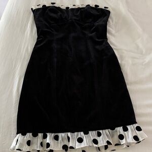 For Love and Lemons velvet mini dress